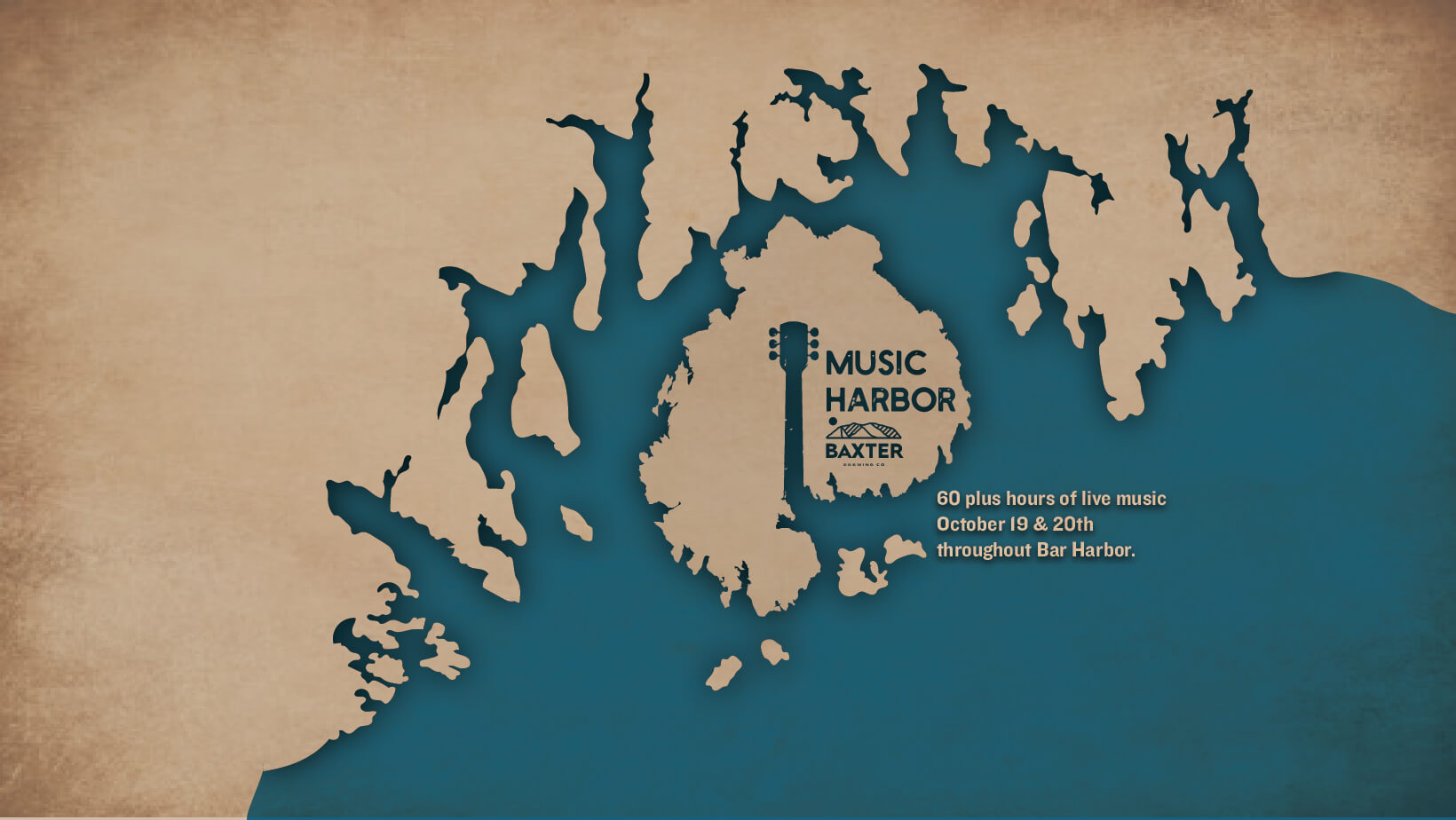 image promoting Music Harbor event on October 19th and 20th