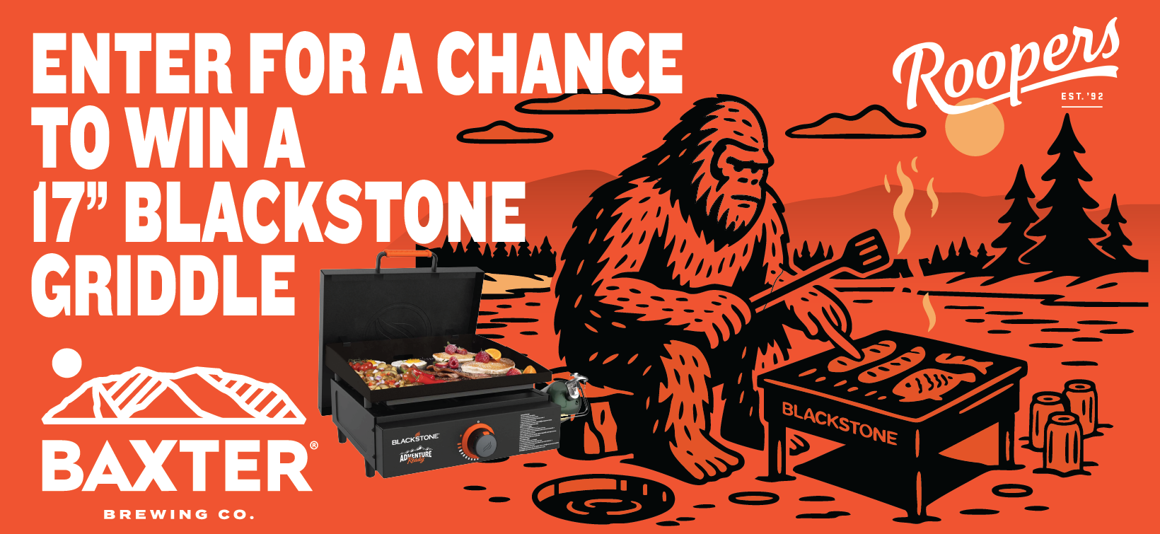 image promoting a giveaway at Roopers Beverage throughout the month of January